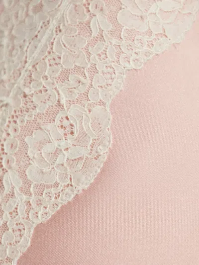 Jil Sander Skirt With Decorative Trim In Pink