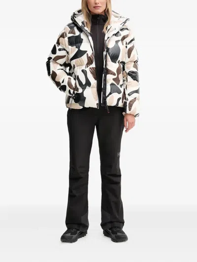 Bogner Fire+ice Vally Camouflage-hooded Jacket In Multi