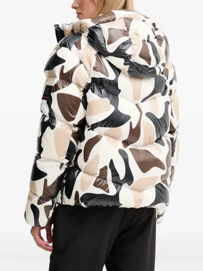 Bogner Fire+ice Vally Camouflage-hooded Jacket In Multi