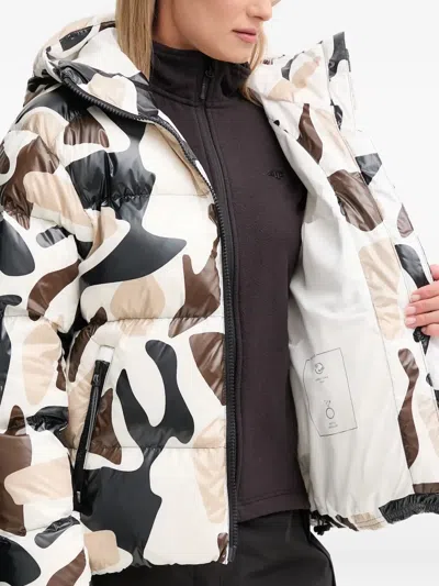 Bogner Fire+ice Vally Camouflage-hooded Jacket In Multi