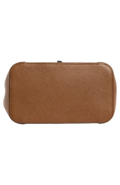 Valentino By Mario Valentino Callie Medallion Shoulder Bag In Brown