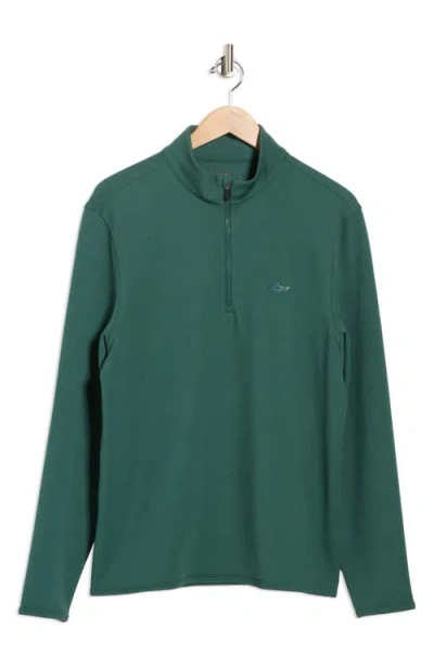 Greg Norman Quarter Zip Pullover In Metallic