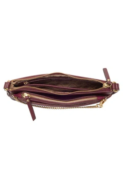 Nanette Lepore Mirabella Crossbody Bag With Pouch In Burgundy