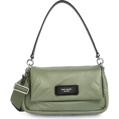 Kate Spade New York Lola Puffy Crossbody Bag In Green