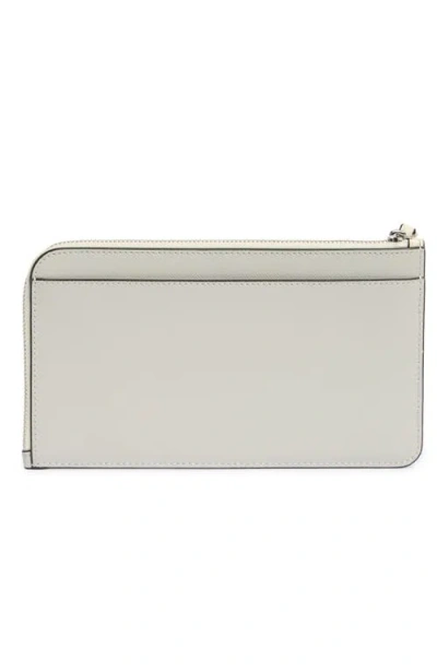 Kate Spade New York Lucy Colorblock Medium L Zip Wristlet In Gray