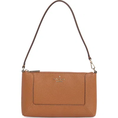 Kate Spade New York Lena Pebbled Mini Shoulder Bag In Brown