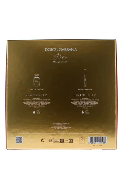 Dolce & Gabbana Dolce&gabbana Dolce Blue Jasmine Eau De Parfum $183 Value In Transparent