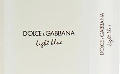 Dolce & Gabbana Light Blue Eau De Toilette Duo Set In Transparent