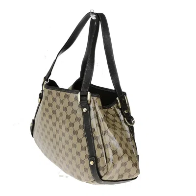 Pre-owned Gucci Abbey Shoulder Bag (outlet) Gg Coated Canvas Brown Canvas Handbag ()