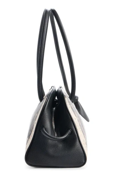 Jacquemus Le Turismo Snakeskin Top Handle Bowling Bag