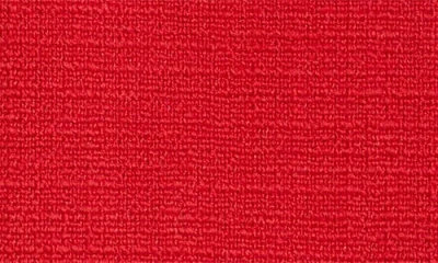 Valentino High-rise Wool-blend Tweed Pencil Skirt In Red