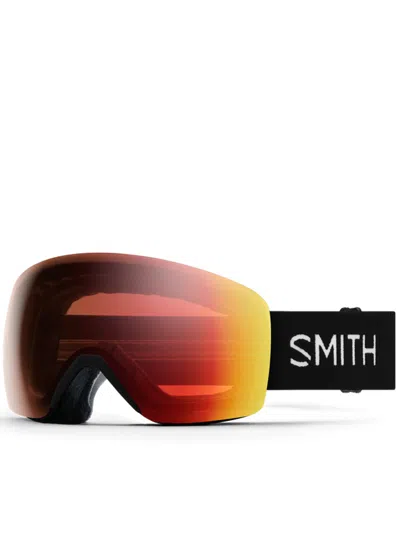 Smith Skyline Xl Low Bridge Fit Chromapop Snow Goggles In Black