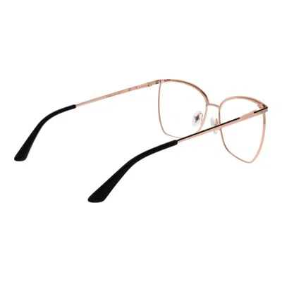 Guess Rose Gold Women Optical Frames In Neutral