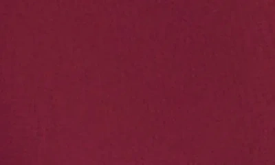 Vince Camuto Sheer Sleeve Tie Neck Top In Red