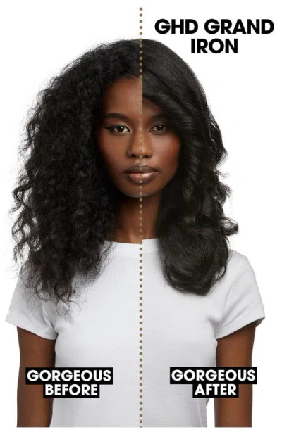 Ghd Chronos Curve Grand Curl Tong 1.25 In Black