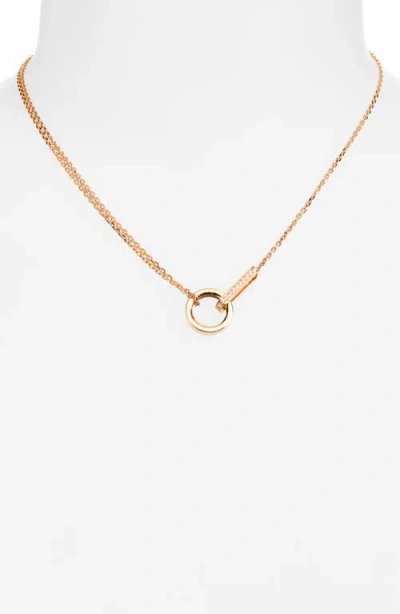 Repossi Berbere Modular Diamond Pendant Necklace In Gold
