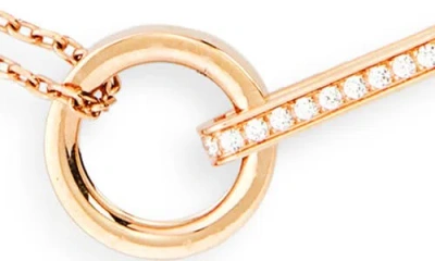 Repossi Berbere Modular Diamond Pendant Necklace In Gold