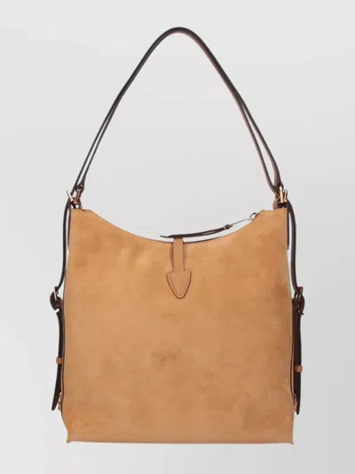 Tod's Versatile Shoulder Bag Adjustable Strap In Brown