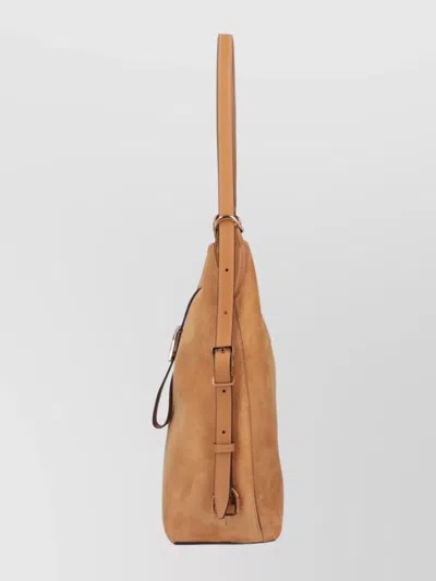 Tod's Versatile Shoulder Bag Adjustable Strap In Brown
