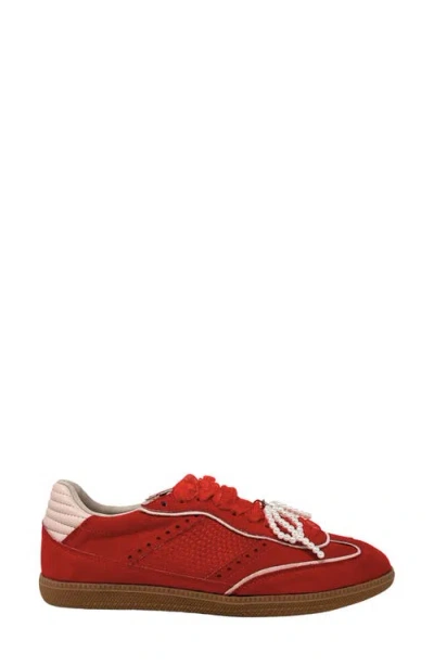 Shushop Sophie Sneaker In Red