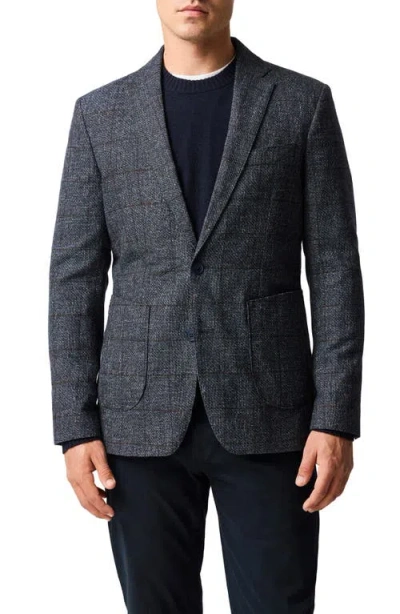 Rodd & Gunn Selwyn Island Sports Fit Jacket In Gray