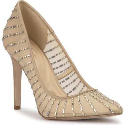 Jessica Simpson Piviano Pointed Toe Pump In Neutral
