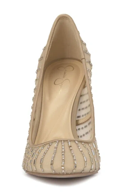 Jessica Simpson Piviano Pointed Toe Pump In Neutral