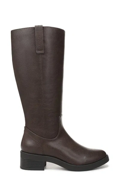 Lifestride Brinley Round Toe Wide Calf Tall Boots In Brown