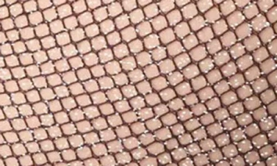 Oroblu Metallic Fishnet Tights In Black