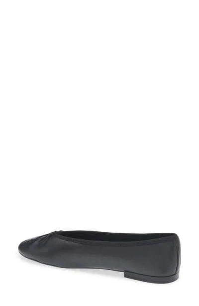 Mango Ballet Flat In Black