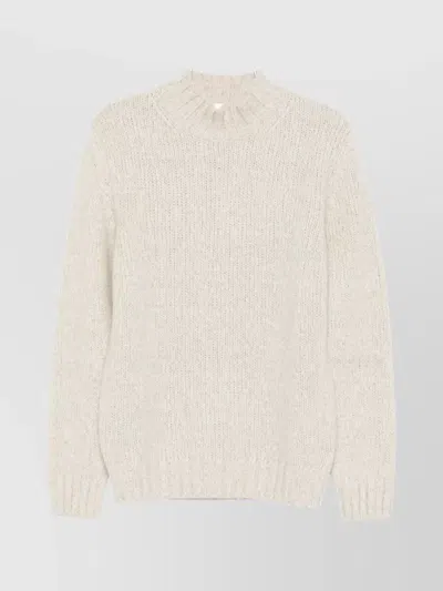 Lardini Virgin Wool Sweater In Neutral