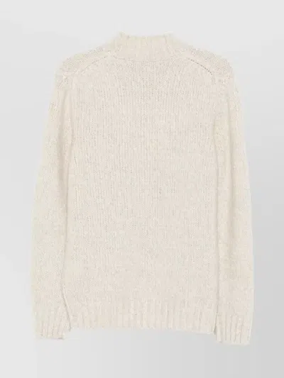 Lardini Virgin Wool Sweater In Neutral
