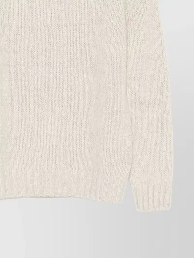 Lardini Virgin Wool Sweater In Neutral
