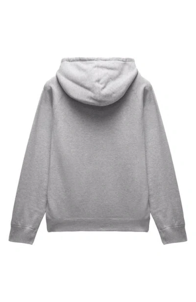 Reigning Champ Gray Midweight Terry Standard Zip Hoodie In 060 Hgrey