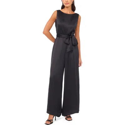 Vince Camuto Women's Boat Neck Jumpsuit In Black