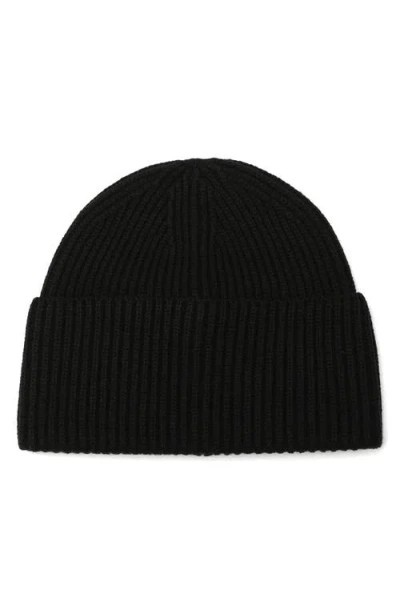 Kate Spade New York Bow Rib Beanie In Black