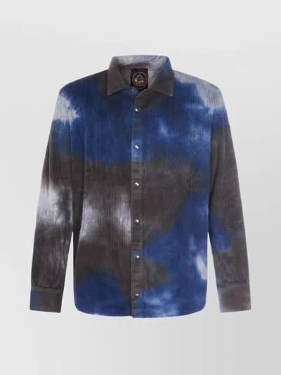 Mauna Kea Relaxed Long Sleeve Ribbed Shirt In Multi