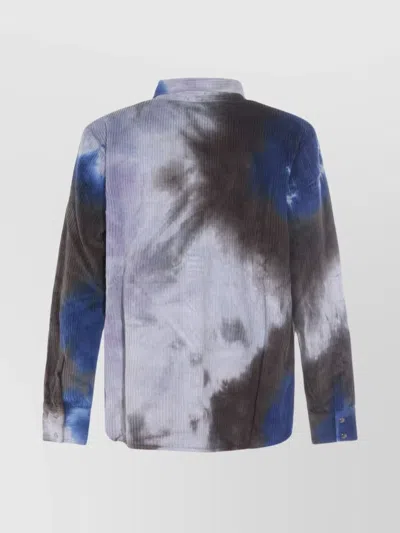 Mauna Kea Relaxed Long Sleeve Ribbed Shirt In Multi