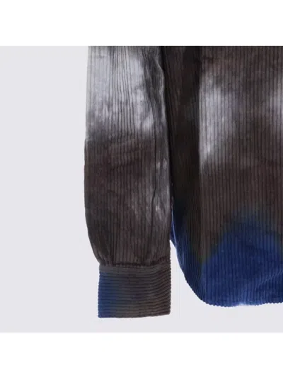 Mauna Kea Relaxed Long Sleeve Ribbed Shirt In Multi