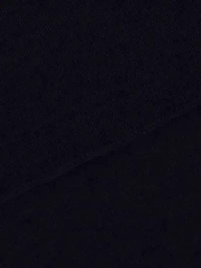 Panicale Luxurious Cashmere Rectangular Scarf In Black