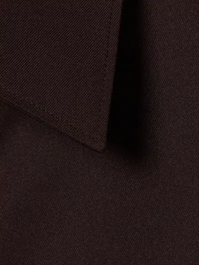 Gucci Twill Shirt With Snap Pocket And Long Sleeves In Multi