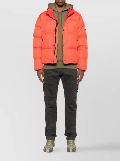 Stone Island Down Jacket In Lightweight Recycled Nylon Reps Jackets Red In Red