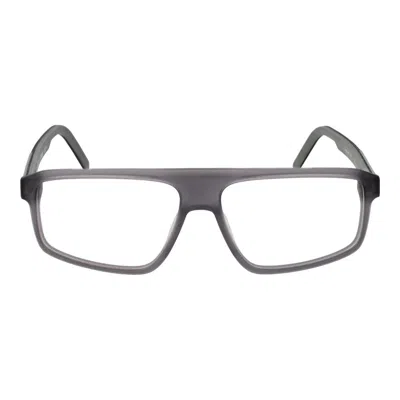 Hugo Boss Gray Men Glasses Frame In Black