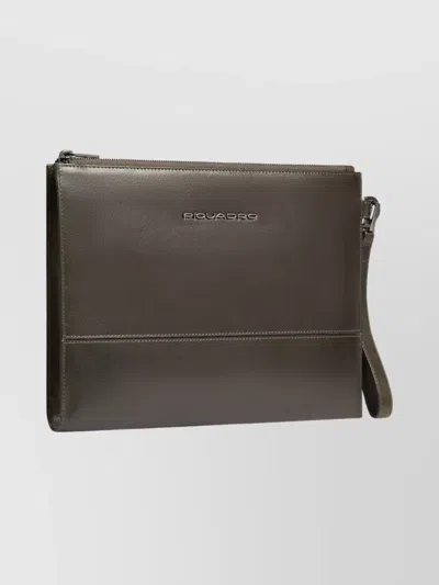 Piquadro Laptop Sleeve For Ipad Pro 11 In Brown