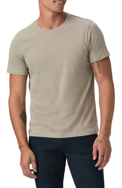 Paige Mens Echo Sorden Crewneck Cotton T-shirt In Brown