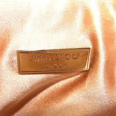 Pre-owned Jimmy Choo Purple Satin Handbag Shoulder Bag ()