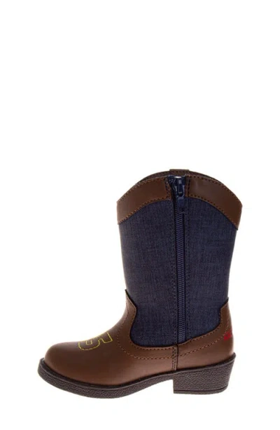 Josmo Kids' Disney Cars Cowboy Boot In Brown