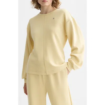 Scotch & Soda Relaxed Sweatshirt In Yellow