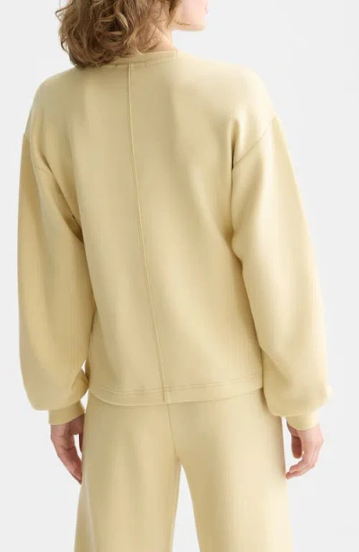 Scotch & Soda Relaxed Sweatshirt In Yellow