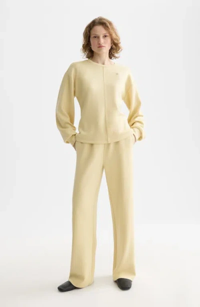 Scotch & Soda Relaxed Sweatshirt In Yellow